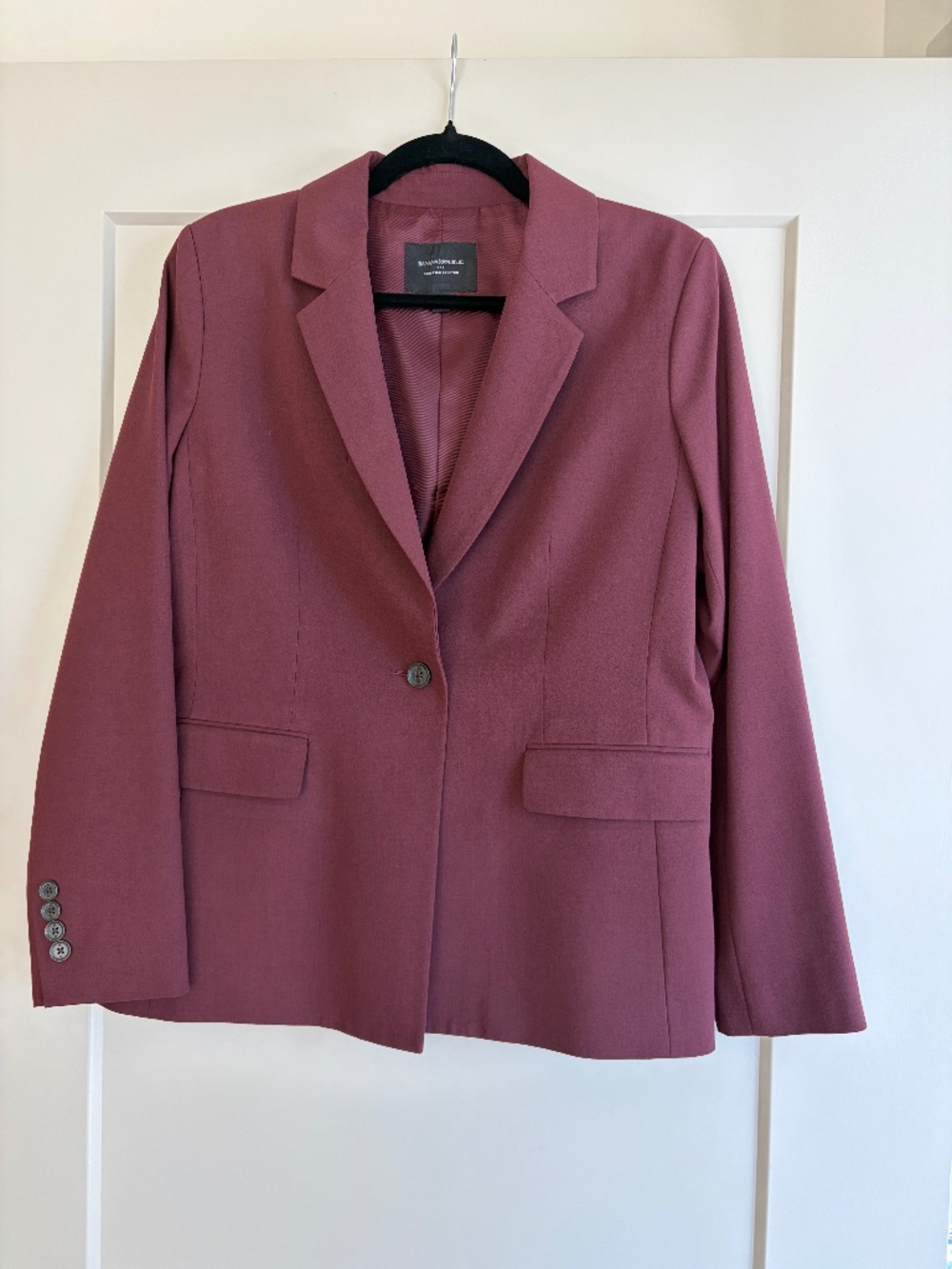 Banana republic blazer 8 burgundy